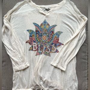 Lucky Lotus Long Sleeve Bliss Shirt